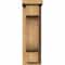 Ekena Millwork Newport Smooth Corbel w/Backplate, Western Red Cedar, 5 1/2"W x 10"D x 18"H COR06X10X18NEW01SWR - alternate 4